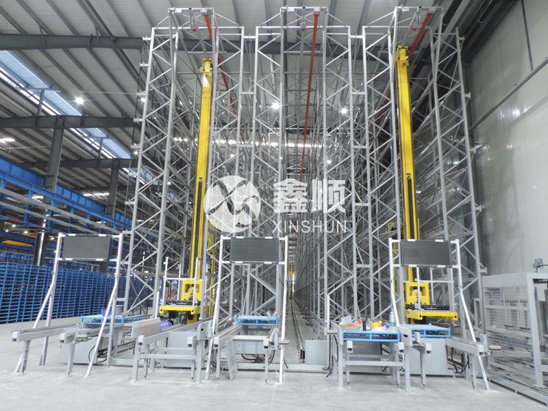 自动化立体货架的具体介绍(图1) 单立柱堆垛机立体库1.jpg